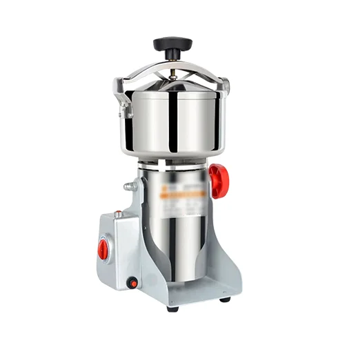 Moulin Électrique Professionnel en Inox – 2500W – Broyage Ultra-Fin pour Épices, Graines et Céréales