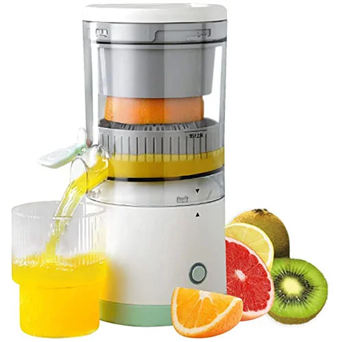 Presse-Agrumes Électrique Silencieux – Extraction Jus d’Orange Frais – Design Compact et Moderne